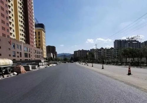 重磅 黃沙橋棚改基礎配套設施道路工程瀝青路面全線貫通